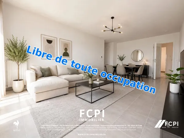 Appartement quatre pièces 86 m2 - BORDEAUX