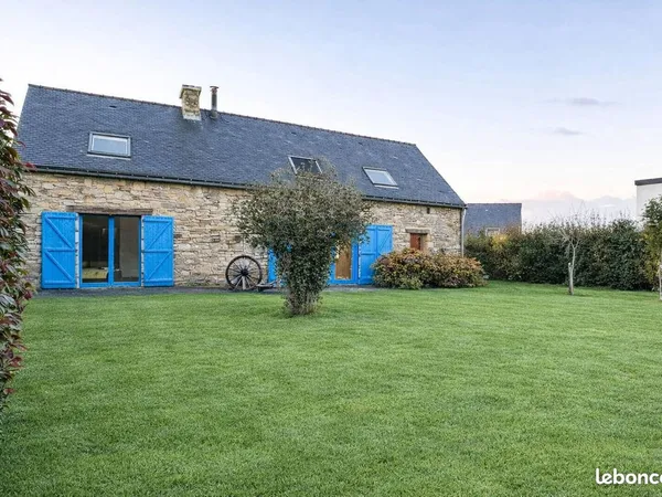 Longère rénovée avec vie de plain pied