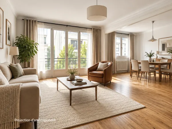 Appartement 3/4 pièces - Nantes Saint-Donatien - 93m²