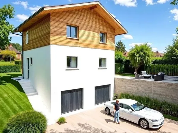 Maison neuve 120m2 - Terrain 787m2 à Saint Paul en Chablais