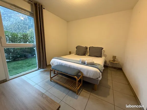 Appartement T2 40m2, Scionzier Terrasse et parking , À louer au Mois (max. 3 mois, renouvelable)