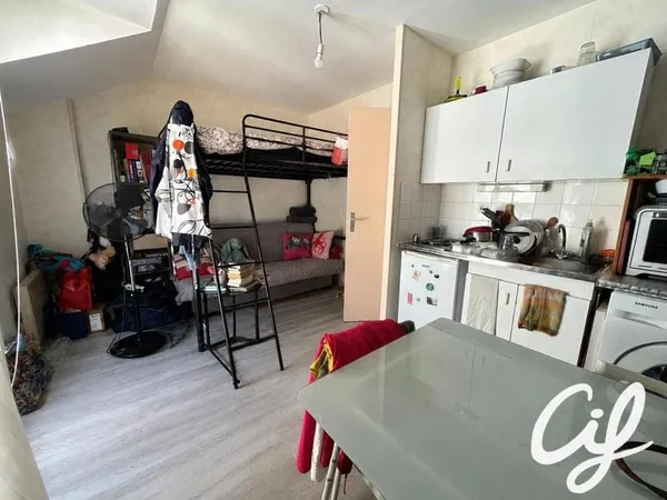 Appartement 1 pièce 19 m²