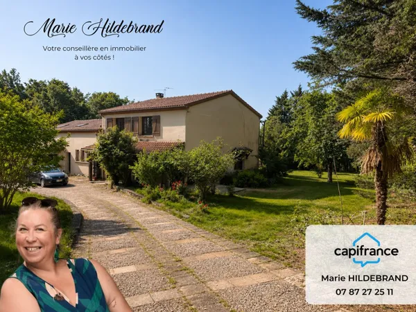 Maison de Caractère - 290 m², 8 Chambres, Jardin 7500 m², Vue Imprenable