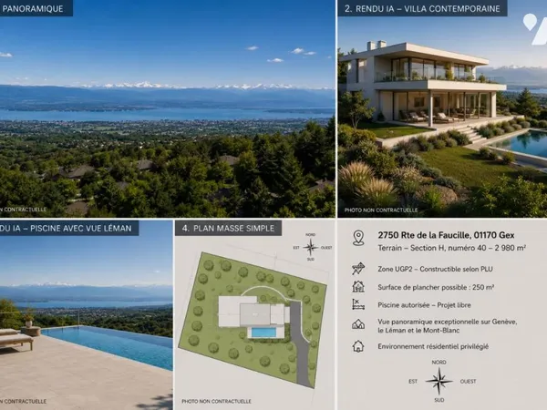 Terrain 2980 m²