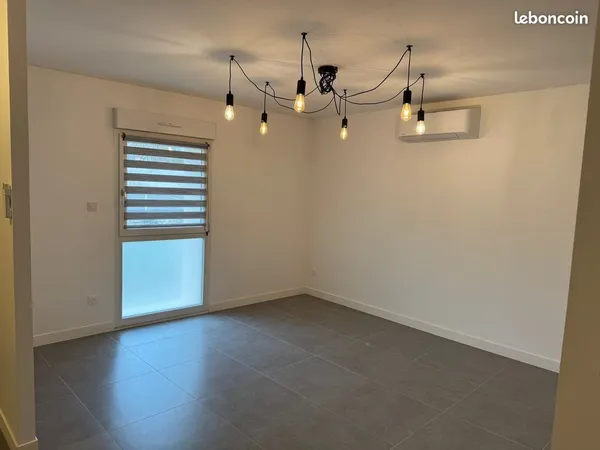 Appartement F2 en RDC 50 m2, neuf non meublé en centre ville