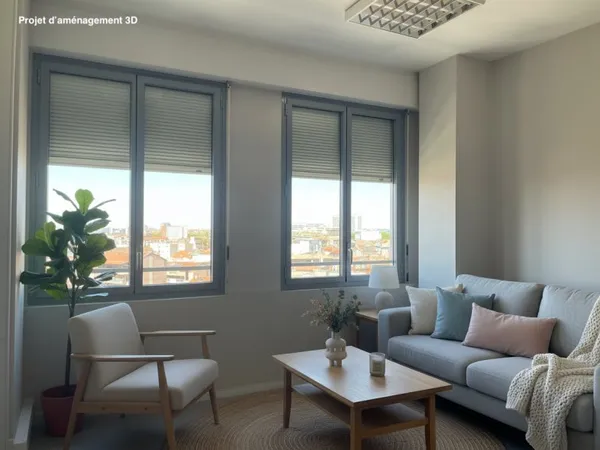 Bureaux 6 pièces 68 m²