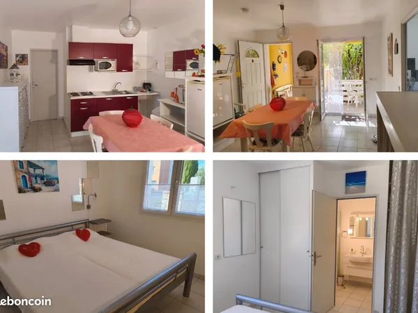 Villa de plain-pied à Elne - 2 logements - 84 m² - 2 garages