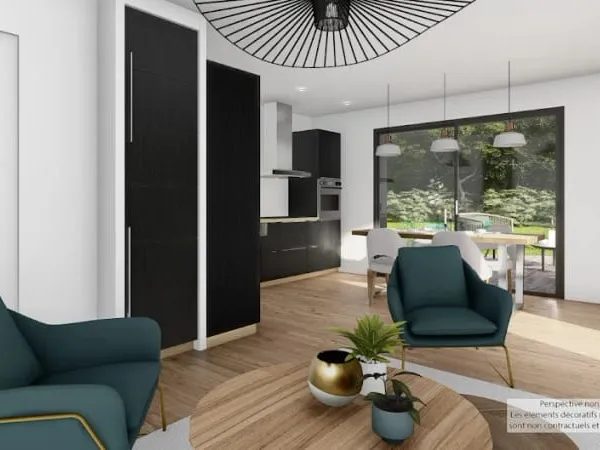 Maison neuve 2 pièces 44 m²