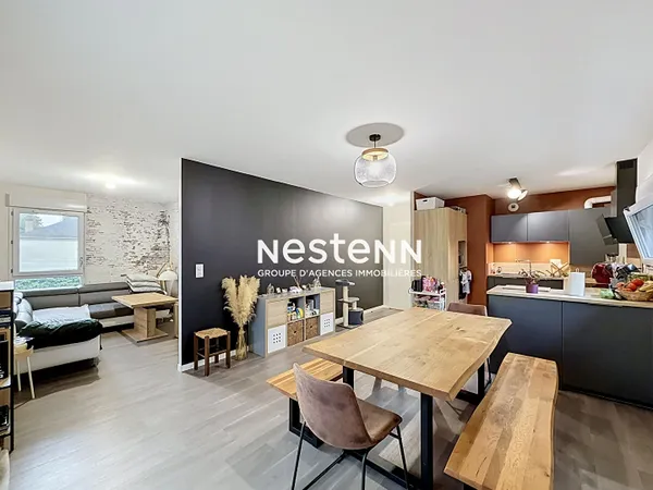 Joué-lès-Tours Centre - Bel appartement de 66 m² avec balcon et parking