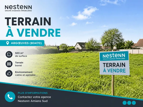 Terrain Argoeuves 503 m2