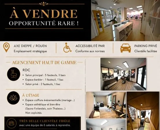 Salon de coiffure mixte
