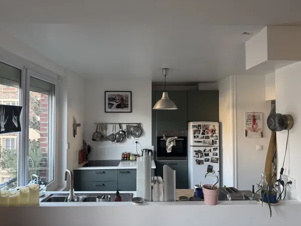 Loue T3 meublé à mairie d'Aubervilliers