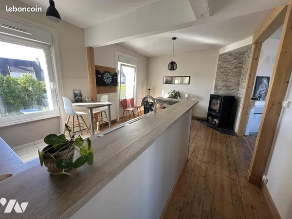 Maison 55 m² EQUEURDREVILLE HAINNEVILLE
