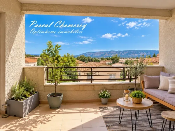 CAVAILLON (84) | Superbe T3 de 61 m² avec terrasse couverte et stationnement privatif en petite rési