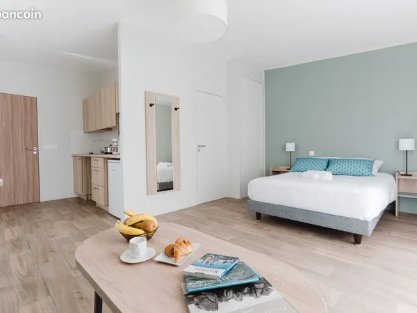T1 meublé de 32.4 m²