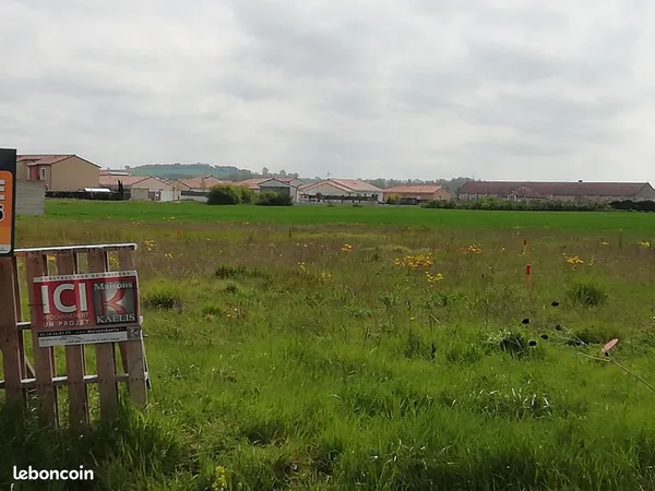 Terrain viabilisé 510 m²