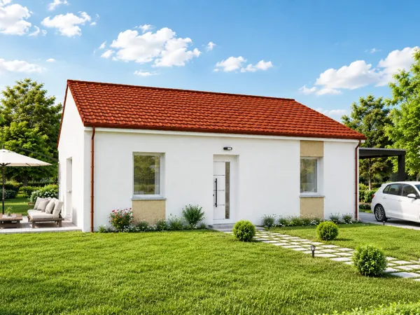 Terrain + maison 71 m²