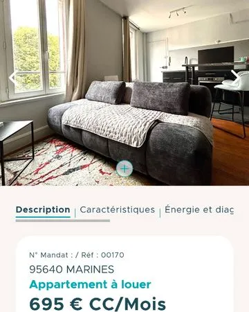 Studio 33m" centre de Marines 95640