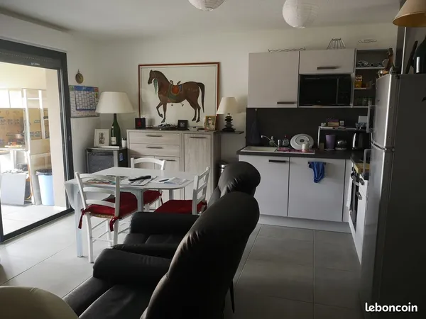 Appartement T2 46m² + Balcon + garage + parking - St Cyprien