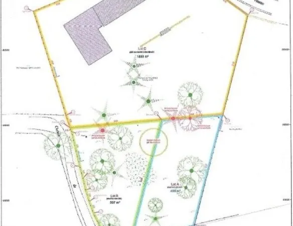 Très beau terrain de 499m² à Prunay-le-Temple