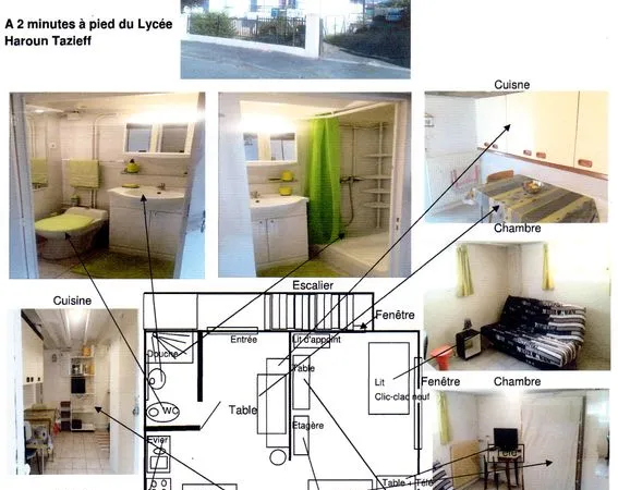 Appartement Location Saint-Paul-lès-Dax 2p 23m² 450€