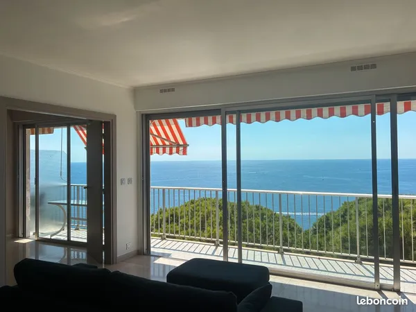 NICE 06300 - 2 PIECES MEUBLE 56m2 - CAP de NICE quartier Mont Boron