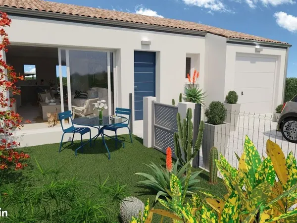 Projet de construction d'une maison 65 m² avec terrain à SURGERES (17)