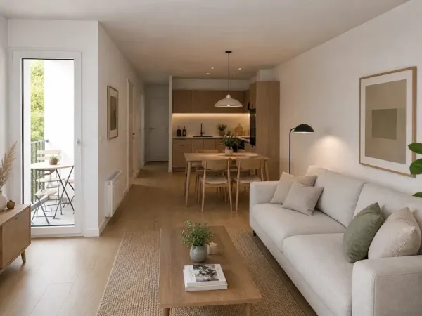 Appartement 2 pièces 45 m²