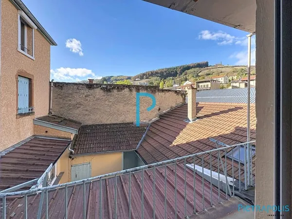 TARARE CENTRE - APPARTEMENT 97 M² + T1 INDÉPENDANT, 6 CAVES
