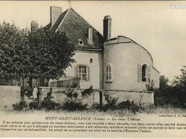 Chateau avec dépendances (garages, grange...) et verger