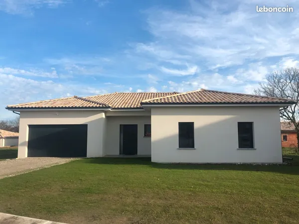 Maison neuve 3 chambres et garage