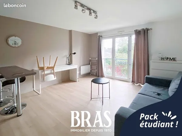 Appartement 1 pièce 22 m²