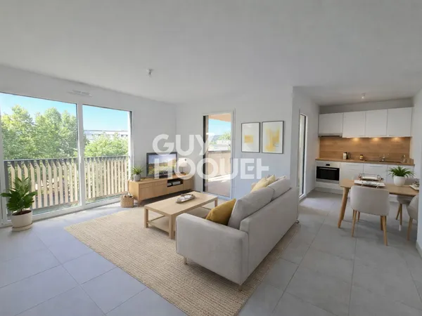 Appartement à vendre au centre ville de 3 pièces de 71.49 m²+ garage