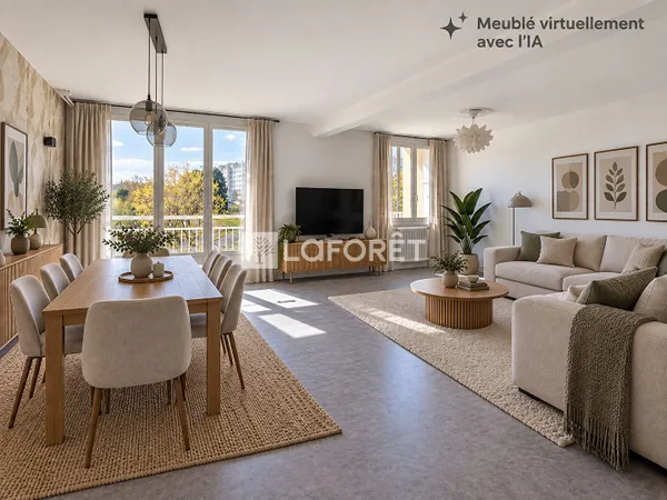 Appartement 4 pièces 69 m²