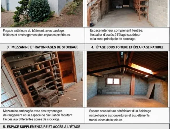 Local d’activité et entrepôt Location Le Coudray-Saint-Germer 125m² 850€