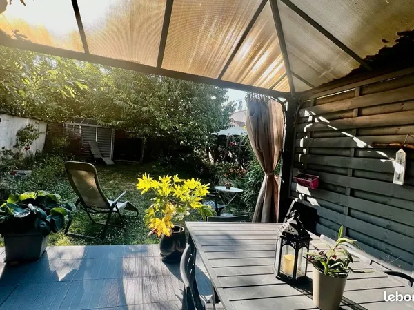 ​🏡 CHARMANTE MAISON INDIVIDUELLE MEUBLÉE 99 m² — JARDIN, TERRASSE & VÉRANDA