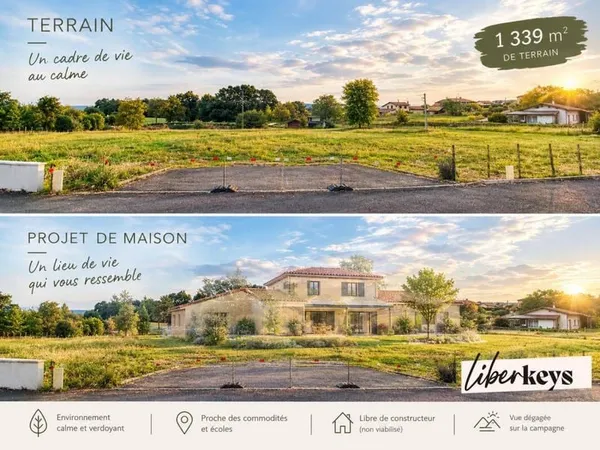 Terrain 339 m²