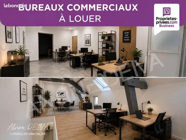 Bureaux 77 m²