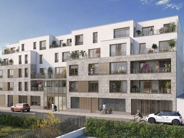Aubervilliers - T3 neuf 57,80 m2 avec balcon 8 m2 et parking