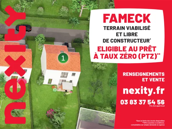 Terrain en individuel 481 m²