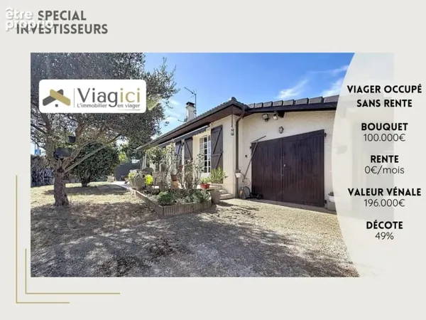 Viager occupé sans rente à Lescar