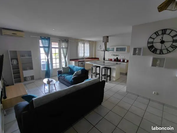 🏡 À louer meublé - Appartement F3 à Ville de DUCOS