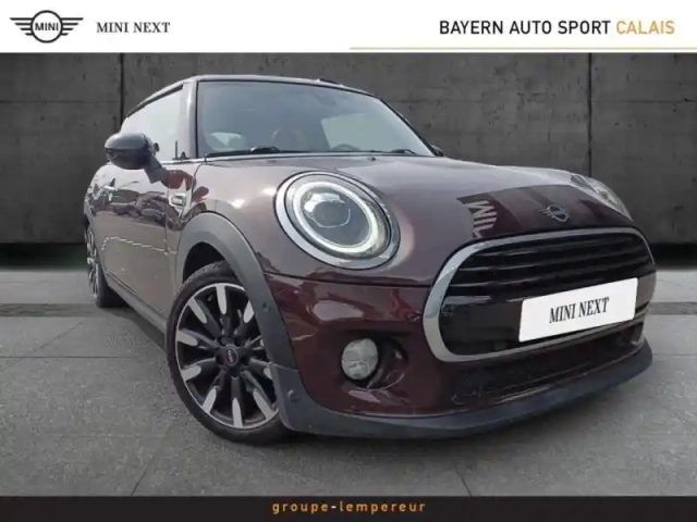 Mini Mini cooper 136ch pure burgundy bva7 euro6d-t — photo 1