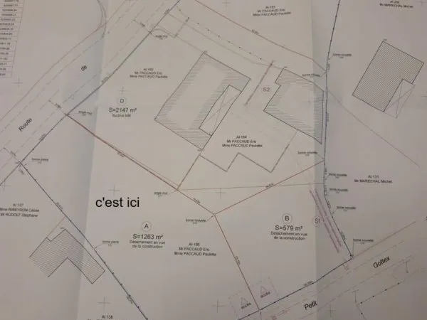 Terrain constructible