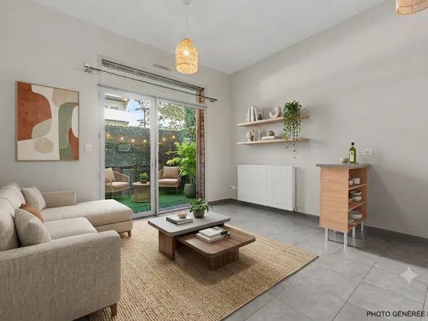 BALMA VIDAILHAN : Appartement T2 - 45 m² avec Terrasse et Par