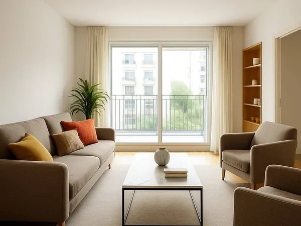 Appartement 3 pièces 69 m²