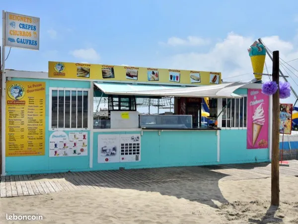 Commerce club de plage