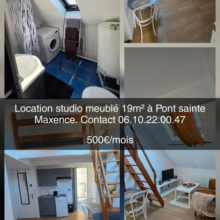 Location studio meublé