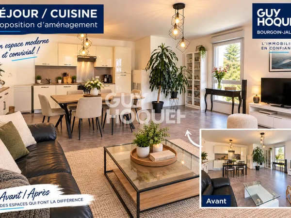 Appartement à vendre de 4 pièces de 99.48 m²