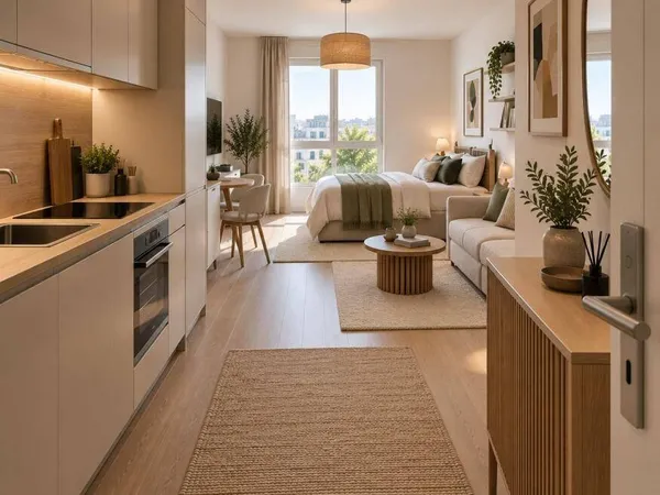 Studio 1 pièce 30 m²
